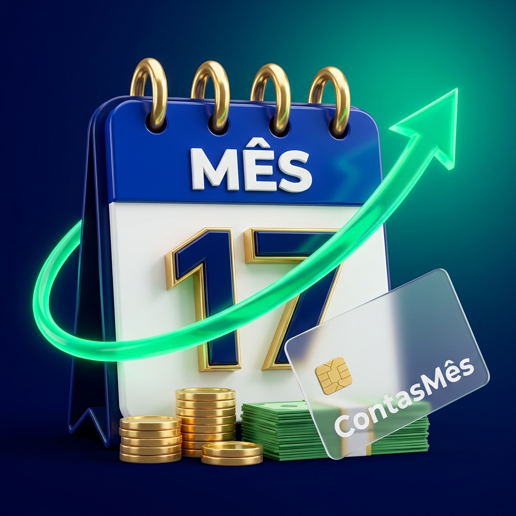 ContasMês Ícone 3D